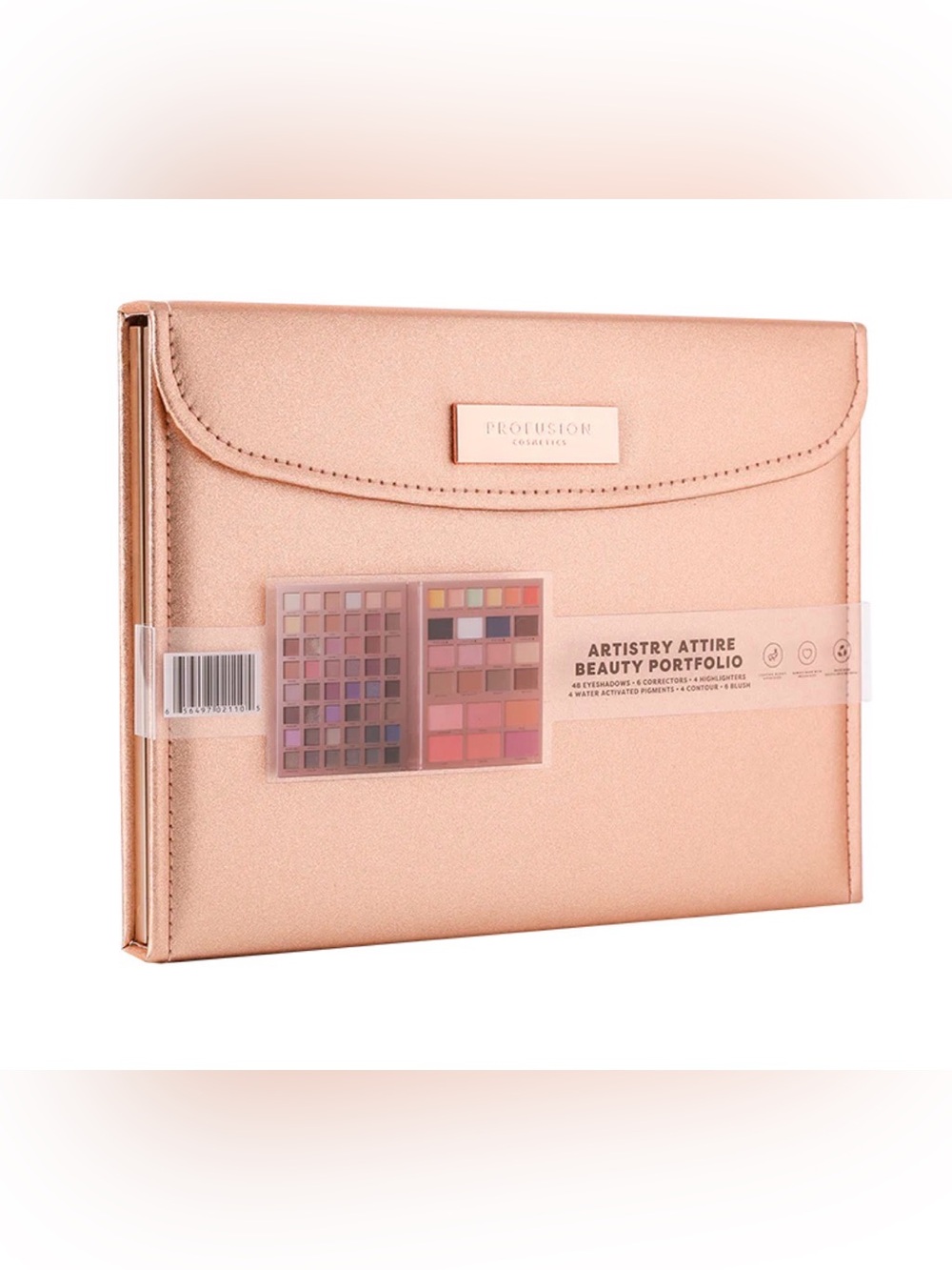 Profusion Cosmetics Artistry Attire Beauty Portfolio - Rose Gold